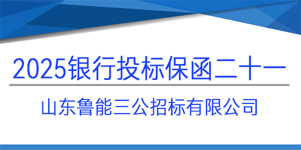 山东鲁能三公招标有限公司,投标保函